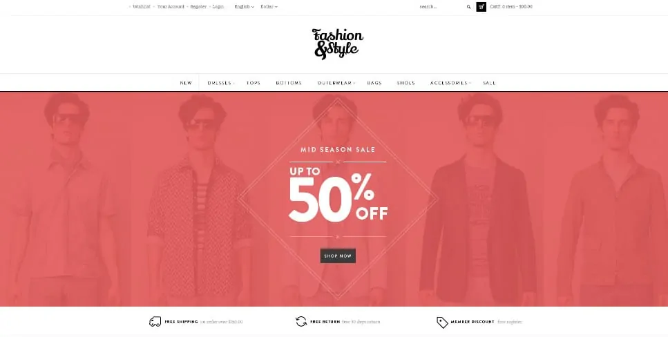 fashion themes magento