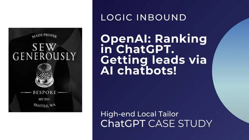 Ranking in AI Chatbots – ChatGPT SEO Case Study