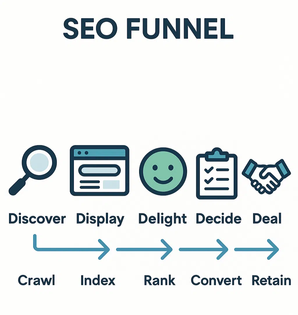 flowchart of the full funnel