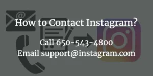 how to contact instagram header